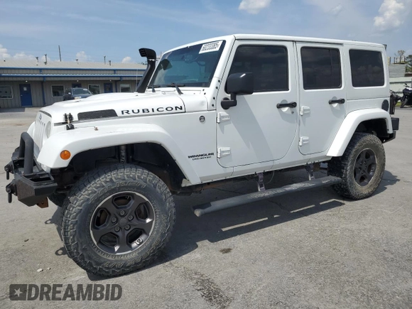 2015 Jeep Wrangler Unlimited Rubicon with VIN 1C4BJWFG8FL561308, listed as a Copart auction lot 60233385 with 208,224 mi miles and Clean title. Bid and sale history available at DreamBid. Image 1.