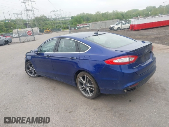 2014 Ford Fusion Titanium with VIN 3FA6P0K9XER147196, listed as a IAAI auction lot 42150441 with 110,276 mi miles and . Bid and sale history available at DreamBid. Image 3.