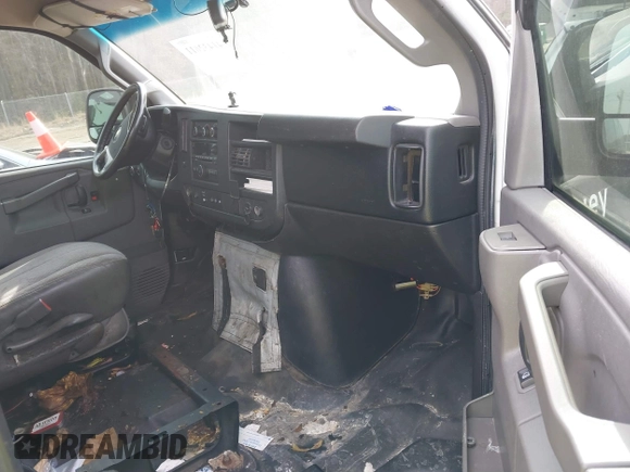 2016 Chevrolet Express Cargo Van with VIN 1GCZGHFF1G1247447, listed as a IAAI auction lot 41432611 with 111,432 mi miles. Bid and sale history available at carsss.com. Image 5.