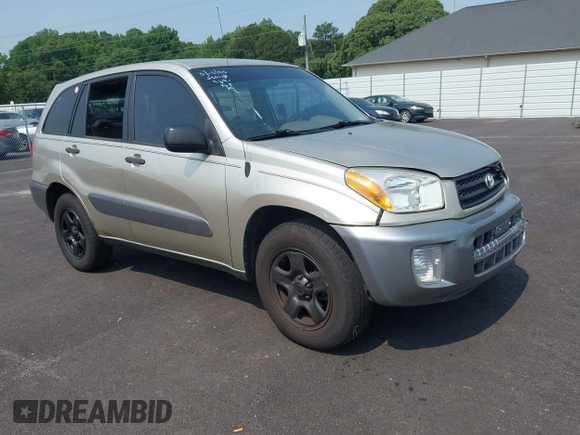 2003 Toyota RAV4 with VIN JTEGH20V930109314, listed as a IAAI auction lot 42412703 with 139,638 mi miles and . Bid and sale history available at DreamBid. Image 1.