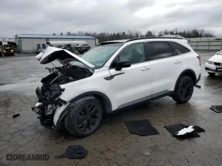 2021 Kia Sorento S with VIN 5XYRLDLCXMG031560, listed as a Copart auction lot 50876445 with 50,655 mi miles and Salvage Title. Bid and sale history available at carsss.com. Image 1.