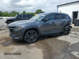 2023 Mazda CX-50 S Premium Plus with VIN 7MMVABEM1PN129081, listed as a Copart auction lot 63705495 with 40,287 mi miles and Salvage title. Bid and sale history available at DreamBid. Image 1.