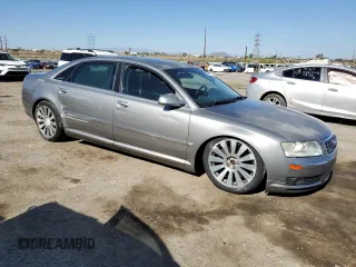 2005 Audi A8 with VIN WAUML44E45N012262, listed as a Copart auction lot 59984715 with 289,154 mi miles and Salvage title. Bid and sale history available at DreamBid. Image 4.