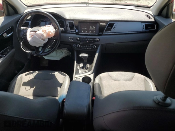2018 Kia Niro EX with VIN KNDCC3LC7J5126758, listed as a Copart auction lot 63329674 with 74,363 mi miles and Salvage Title. Bid and sale history available at DreamBid. Image 8.