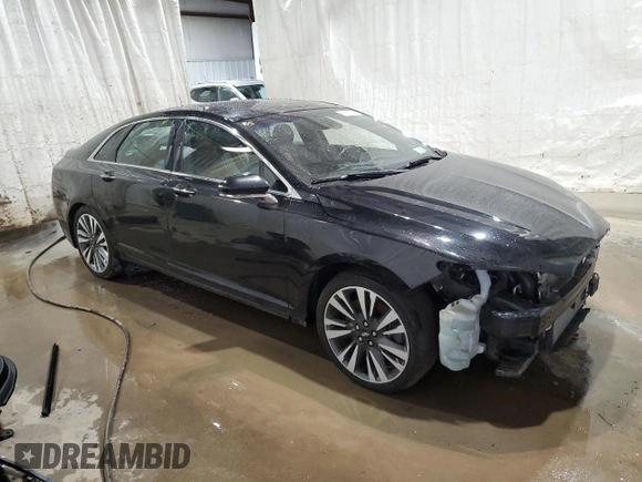 2018 Lincoln MKZ Reserve with VIN 3LN6L5FC1JR627786, listed as a Copart auction lot 65188514 with 76,808 mi miles and Salvage Title. Bid and sale history available at DreamBid. Image 4.