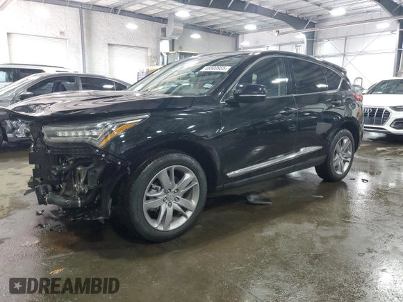 2021 Acura RDX w/Advance Package with VIN 5J8TC2H78ML008371, listed as a Copart auction lot 48500955 with 32,449 mi miles and Salvage Title. Bid and sale history available at carsss.com. Image 1.