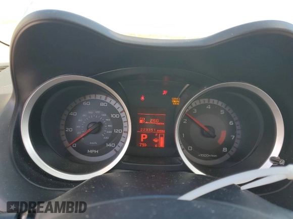 2009 Mitsubishi Lancer ES with VIN JA3AU26U89U019138, listed as a Copart auction lot 74227264 with 223,351 mi miles and Salvage Title. Bid and sale history available at DreamBid. Image 9.