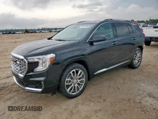 2024 GMC Terrain Denali with VIN 3GKALXEG3RL118011, listed as a Copart auction lot 59271985 with 13,077 mi miles and Salvage title. Bid and sale history available at DreamBid. Image 1.