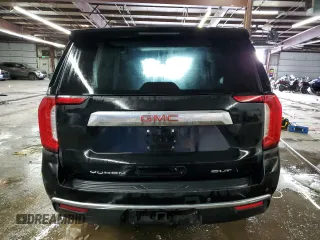 2021 GMC Yukon SLT with VIN 1GKS2BKD9MR188327, listed as a Copart auction lot 82426804 with 91,959 mi miles and Salvage Title. Bid and sale history available at carsss.com. Image 6.