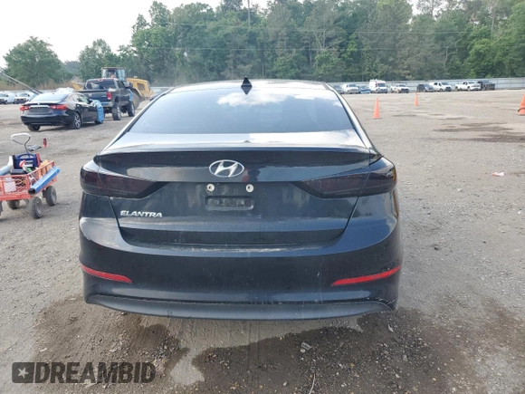 2017 Hyundai Elantra Limited with VIN 5NPD84LF4HH030635, listed as a Copart auction lot 54100925 with Not Provided miles and Clean Title. Bid and sale history available at DreamBid. Image 6.