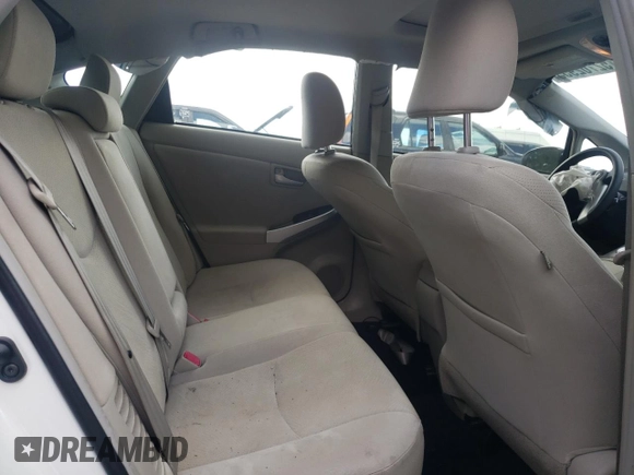 2015 Toyota Prius Four with VIN JTDKN3DU6F0466758, listed as a Copart auction lot 52702955 with 58,595 mi miles and Salvage Title. Bid and sale history available at DreamBid. Image 10.