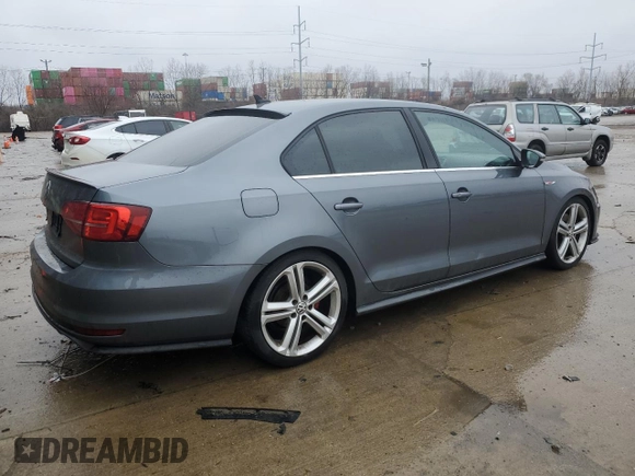 2016 Volkswagen Jetta Sedan 2.0T GLI SE with VIN 3VW5T7AJXGM389179, listed as a Copart auction lot 44274865 with 111,560 mi miles and Clean Title. Bid and sale history available at carsss.com. Image 3.