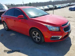 2016 Chevrolet Cruze Limited LT with VIN 1G1PE5SB0G7224942, listed as a IAAI auction lot 41635960 with 104,384 mi miles. Bid and sale history available at carsss.com. Image 1.