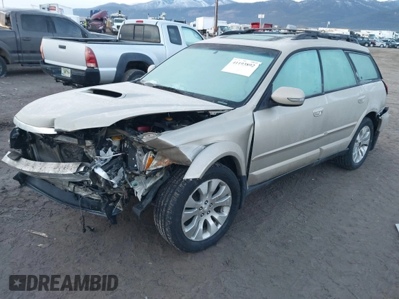 2008 Subaru Outback XT Limited with VIN 4S4BP63C186304066, listed as a IAAI auction lot 41193892 with 219,516 mi miles and . Bid and sale history available at DreamBid. Image 18.