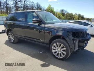 2021 Land Rover Range Rover with VIN SALGS5SE3MA416342, listed as a Copart auction lot 57255025 with 54,901 mi miles and Salvage title. Bid and sale history available at DreamBid. Image 4.