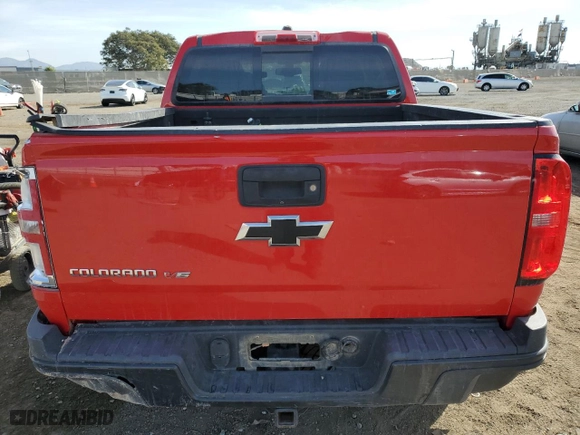 2019 Chevrolet Colorado 4WD ZR2 with VIN 1GCGTEEN2K1183731, listed as a Copart auction lot 81519184 with 95,485 mi miles and Salvage Title. Bid and sale history available at carsss.com. Image 6.
