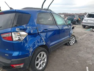 2019 Ford EcoSport SE with VIN MAJ3S2GE1KC262038, listed as a IAAI auction lot 41900360 with 52,459 mi miles. Bid and sale history available at carsss.com. Image 6.