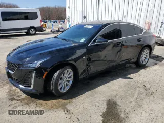 2024 Cadillac CT5 Luxury z VIN 1G6DX5RK0R0127765, wystawiony jako Copart lot #50882525 z przebiegiem 8 060 mil mil oraz Szkoda całkowita • Salvage title. Historia ofert i sprzedaży dostępna na DreamBid. Obrazek 1.