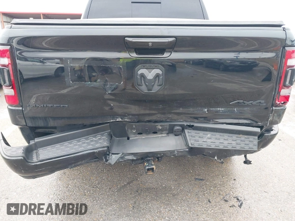 2020 Ram 1500 Limited with VIN 1C6SRFHT3LN407647, listed as a IAAI auction lot 41523210 with 69,331 mi miles. Bid and sale history available at carsss.com. Image 6.