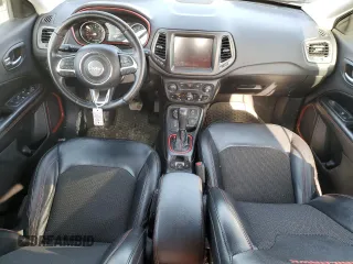 2019 Jeep Compass Trailhawk with VIN 3C4NJDDB0KT739946, listed as a Copart auction lot 44887965 with 144,502 mi miles and Salvage Title. Bid and sale history available at carsss.com. Image 8.
