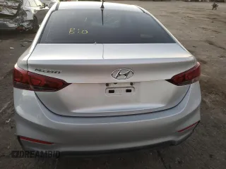 2018 Hyundai Accent SE with VIN 3KPC24A31JE015414, listed as a Copart auction lot 47046045 with 0 mi miles and Salvage Title. Bid and sale history available at carsss.com. Image 6.