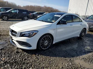 2018 Mercedes-Benz CLA with VIN WDDSJ4GB5JN521326, listed as a Copart auction lot 80829364 with 14,969 mi miles and Salvage Title. Bid and sale history available at carsss.com. Image 1.