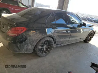 2017 Mercedes-Benz C 43 AMG with VIN 55SWF6EB7HU209463, listed as a Copart auction lot 87859325 with 99,801 mi miles and Salvage Title. Bid and sale history available at DreamBid. Image 3.