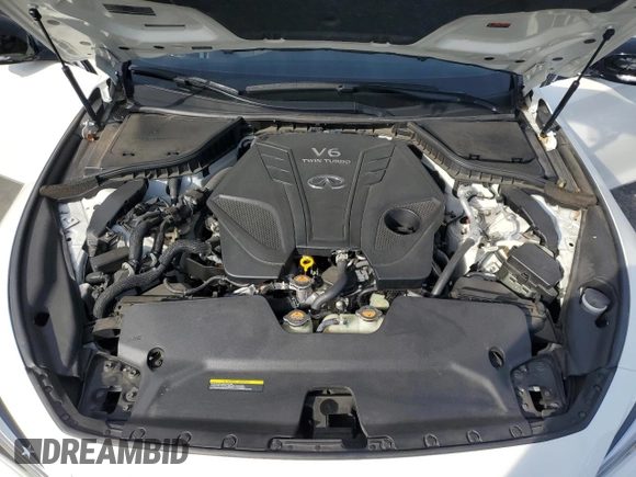 2023 Infiniti Q50 Luxe with VIN JN1EV7BP8PM511178, listed as a Copart auction lot 42441725 with 26,861 mi miles and Salvage Title. Bid and sale history available at DreamBid. Image 11.