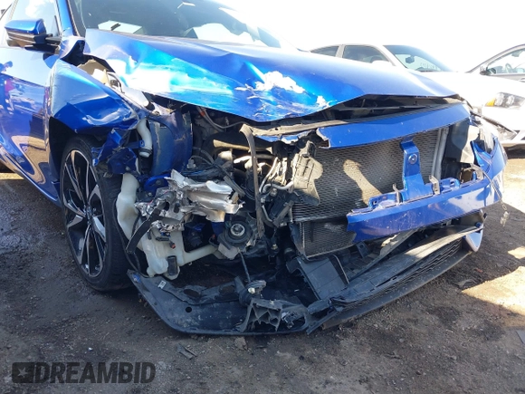 2017 Honda Civic Si with VIN 2HGFC3A51HH755194, listed as a IAAI auction lot 41433590 with 150,884 mi miles and . Bid and sale history available at DreamBid. Image 6.