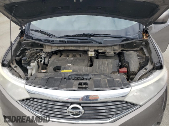 2015 Nissan Quest SV z VIN JN8AE2KP2F9132181, wystawiony jako Copart lot #54418385 z przebiegiem 120 163 mil mil oraz Szkoda całkowita • Salvage title. Historia ofert i sprzedaży dostępna na DreamBid. Obrazek 12.