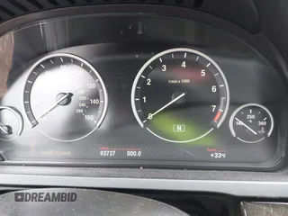 2013 BMW 7 Series 750Li xDrive with VIN WBAYF8C59DD141068, listed as a IAAI auction lot 41868043 with 92,727 mi miles. Bid and sale history available at carsss.com. Image 7.