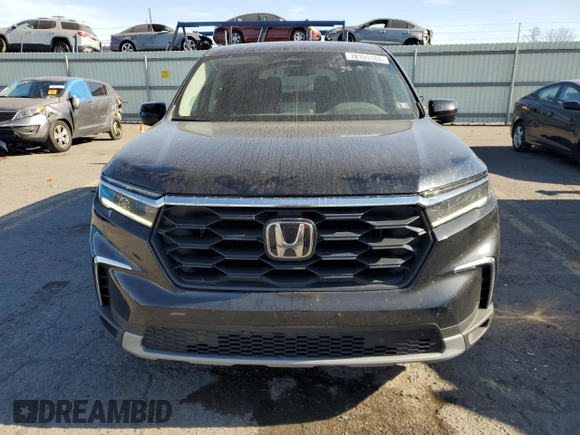 2023 Honda Pilot EX-L 7 Passenger with VIN 5FNYG1H53PB044073, listed as a Copart auction lot 78199184 with 24,477 mi miles and Salvage Title. Bid and sale history available at carsss.com. Image 5.