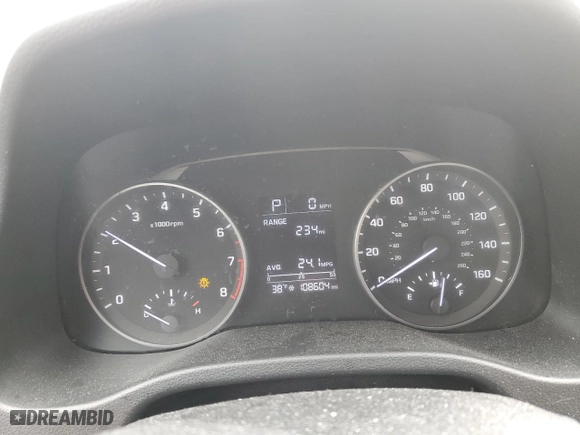 2017 Hyundai Elantra SE with VIN KMHD74LF1HU423707, listed as a Copart auction lot 51880985 with 108,604 mi miles and Salvage Title. Bid and sale history available at carsss.com. Image 9.