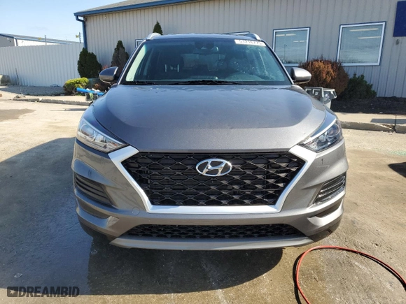 2021 Hyundai Tucson Limited with VIN KM8J33AL3MU316640, listed as a Copart auction lot 51216775 with 34,344 mi miles and Salvage Title. Bid and sale history available at carsss.com. Image 5.