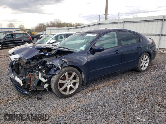 2006 Nissan Maxima SL with VIN 1N4BA41E16C808216, listed as a Copart auction lot 53115955 with 215,476 mi miles and Salvage title. Bid and sale history available at DreamBid. Image 1.