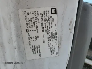 2005 GMC Savana Cargo Van with VIN 1GTFG15X651178241, listed as a Copart auction lot 69802404 with 244,854 mi miles and Salvage Title. Bid and sale history available at carsss.com. Image 13.