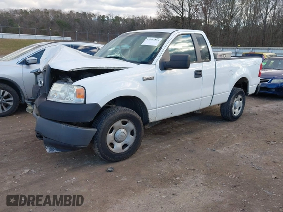 2008 Ford F-150 XL with VIN 1FTRF14W28KD60252, listed as a IAAI auction lot 41207864 with 205,993 mi miles. Bid and sale history available at carsss.com. Image 2.