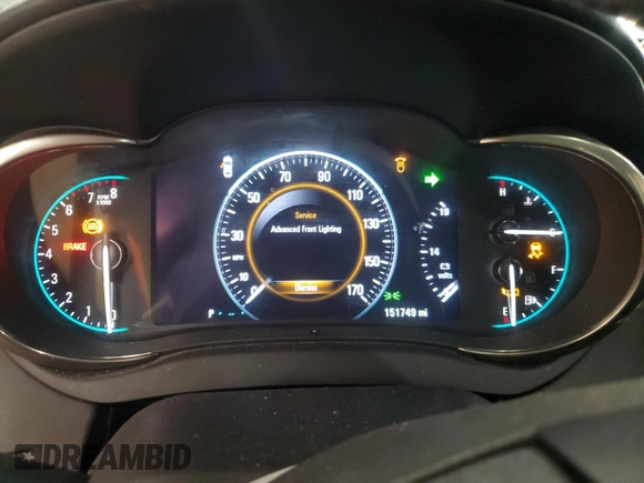 2015 Buick LaCrosse Leather with VIN 1G4GB5G36FF253962, listed as a Copart auction lot 48890955 with 151,749 mi miles and Salvage Title. Bid and sale history available at DreamBid. Image 9.