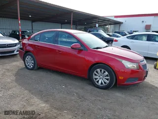 2011 Chevrolet Cruze LT w/1LT with VIN 1G1PF5S92B7290069, listed as a IAAI auction lot 41563121 with 146,246 mi miles. Bid and sale history available at carsss.com. Image 1.