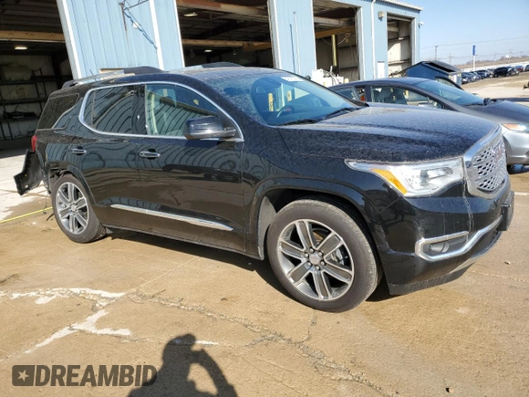 2019 GMC Acadia Denali with VIN 1GKKNPLS8KZ252095, listed as a Copart auction lot 48185285 with 62,175 mi miles and Salvage Title. Bid and sale history available at carsss.com. Image 4.