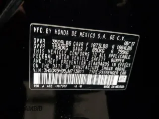 2018 Honda Fit EX-L with VIN 3HGGK5H95JM713811, listed as a Copart auction lot 43729005 with 91,863 mi miles and Salvage Title. Bid and sale history available at carsss.com. Image 13.