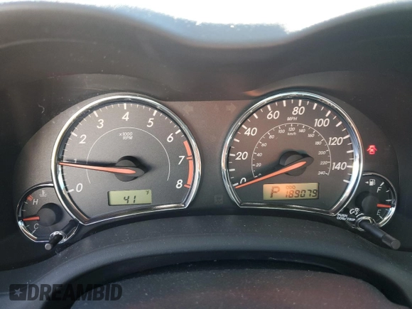 2011 Toyota Corolla L with VIN 2T1BU4EE8BC736167, listed as a Copart auction lot 50496865 with 189,079 mi miles and Salvage Title. Bid and sale history available at carsss.com. Image 9.