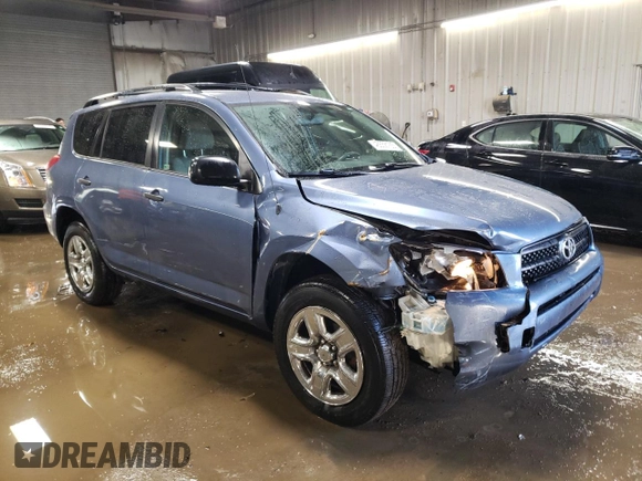2008 Toyota RAV4 with VIN JTMZK33V485022057, listed as a Copart auction lot 46658165 with 126,806 mi miles and Salvage Title. Bid and sale history available at carsss.com. Image 4.