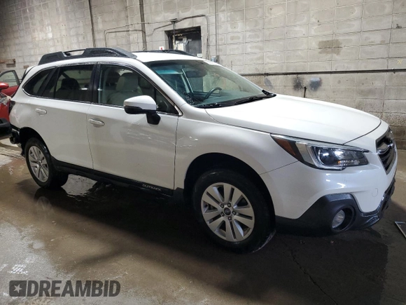 2019 Subaru Outback Premium with VIN 4S4BSAFC4K3336404, listed as a Copart auction lot 62237575 with 95,527 mi miles and Salvage title. Bid and sale history available at DreamBid. Image 4.