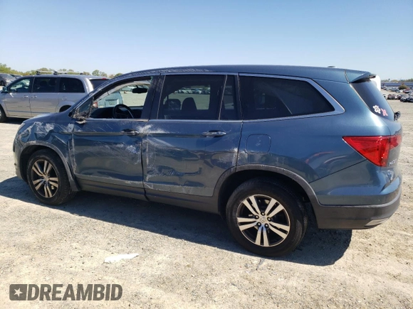 2016 Honda Pilot EX-L with VIN 5FNYF6H50GB008938, listed as a Copart auction lot 50459215 with 102,743 mi miles and Salvage Title. Bid and sale history available at DreamBid. Image 2.