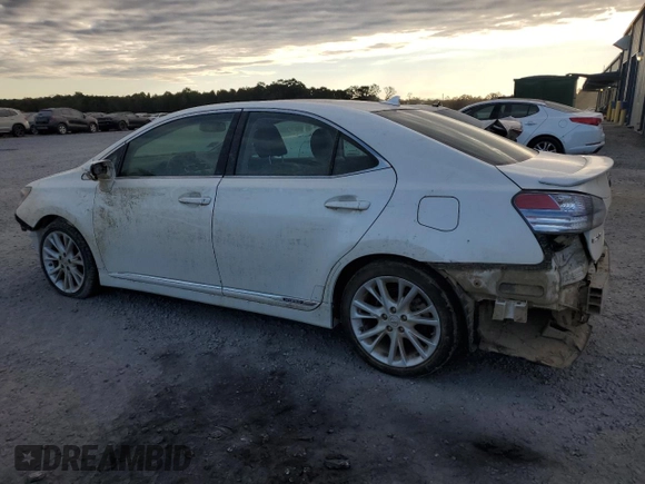 2010 Lexus HS with VIN JTHBB1BA9A2019245, listed as a Copart auction lot 74654294 with 158,100 mi miles and Non Repairable. Bid and sale history available at carsss.com. Image 2.