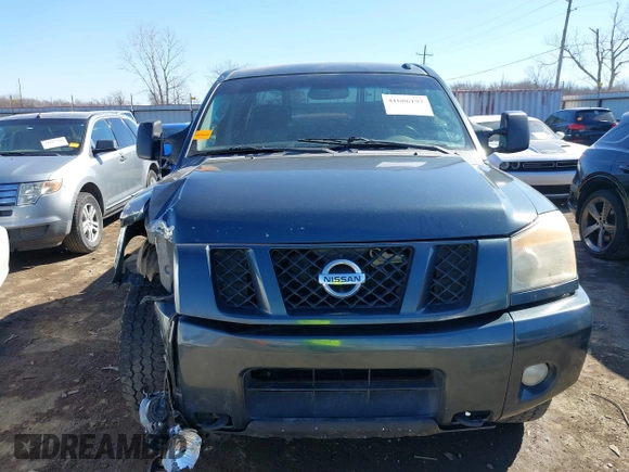 2011 Nissan Titan Pro-4X с VIN 1N6BA0ECXBN310863, выставлен на аукционе IAAI как лот 41686197 с пробегом 149 474 миль миль и . История ставок и продаж доступна на DreamBid. Изображение 12.