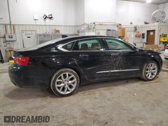 2015 Chevrolet Impala LTZ with VIN 2G1155SL6F9174088, listed as a Copart auction lot 43587095 with 80,755 mi miles and Salvage Title. Bid and sale history available at DreamBid. Image 3.