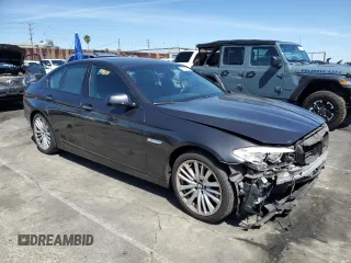 2012 BMW 5 Series 550i with VIN WBAFR9C53CDV58317, listed as a Copart auction lot 48125105 with 94,173 mi miles and Salvage Title. Bid and sale history available at carsss.com. Image 4.