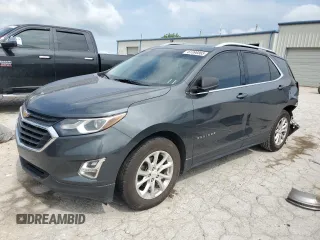 2018 Chevrolet Equinox LT with VIN 2GNAXJEVXJ6295487, listed as a Copart auction lot 61396865 with 164,202 mi miles and Salvage title. Bid and sale history available at DreamBid. Image 1.